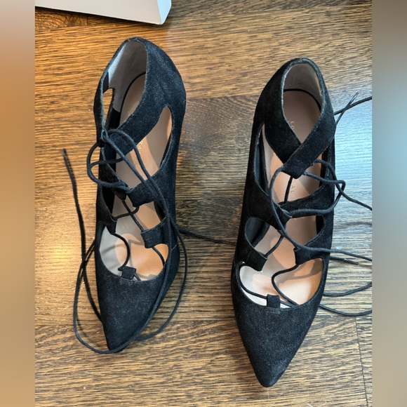 Loeffler Randall lace up heels - Picture 2 of 4